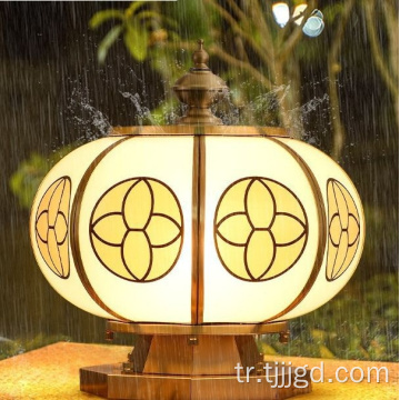 Taş sütunlar için ışıklar